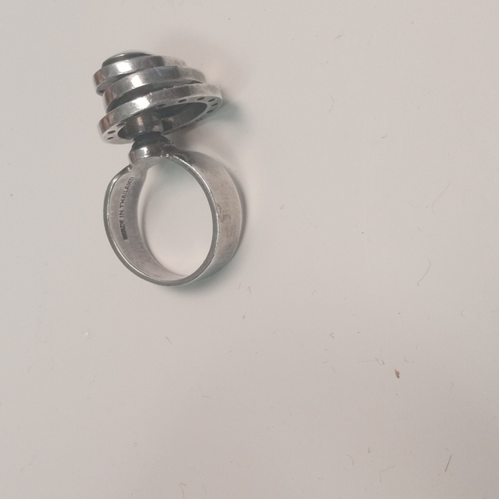 Silver Spinner Ring - image 6